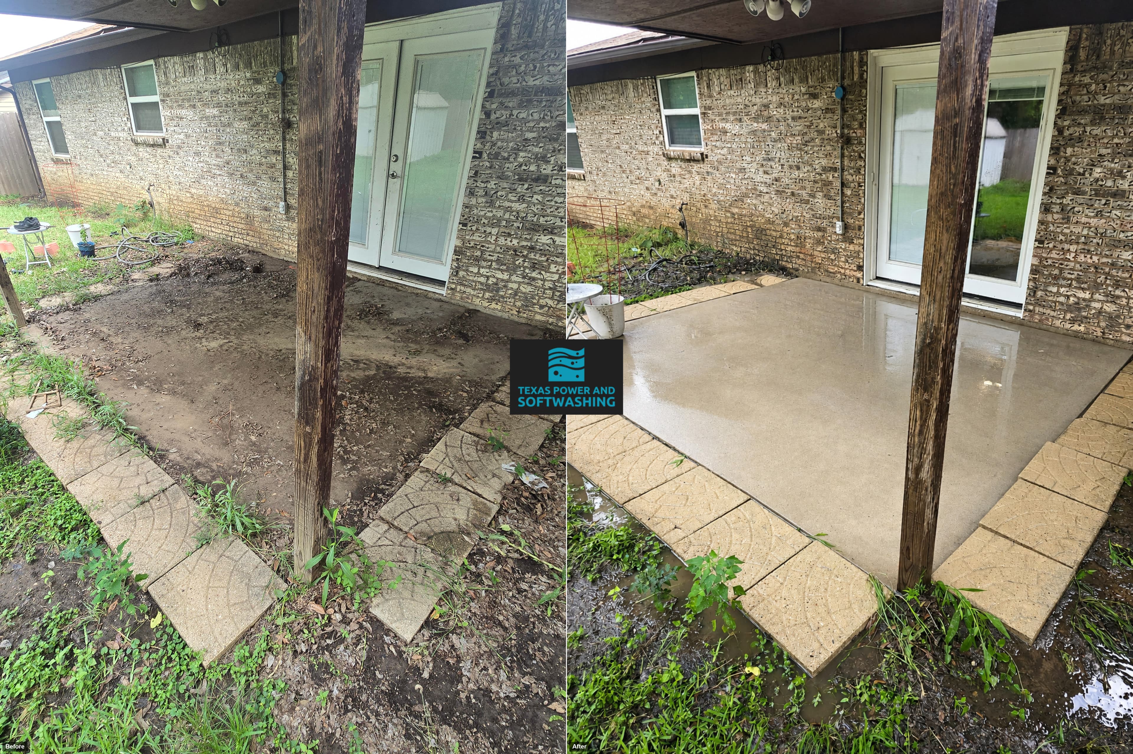 Concrete Patio Pressure Washing in Haltom City TX: Restore Your Home's Outdoor Living Space
